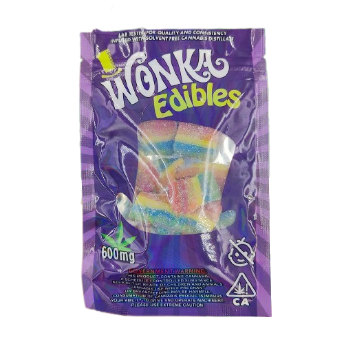 Wonka Edibles 600MG Rainbow Strips